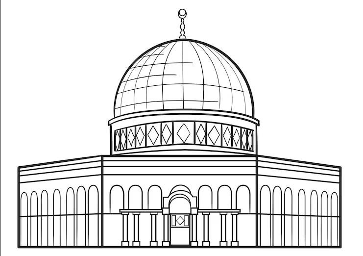 Mescid-i Aksa Boyama Resimleri