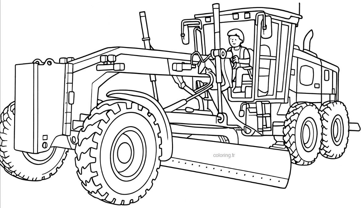 İş makineleri boyama