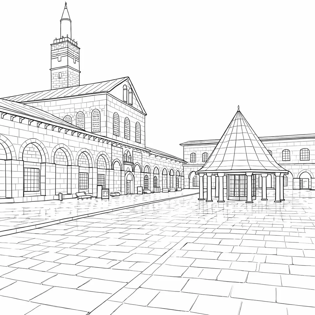 Diyarbakır Ulu Cami Boyama Sayfası