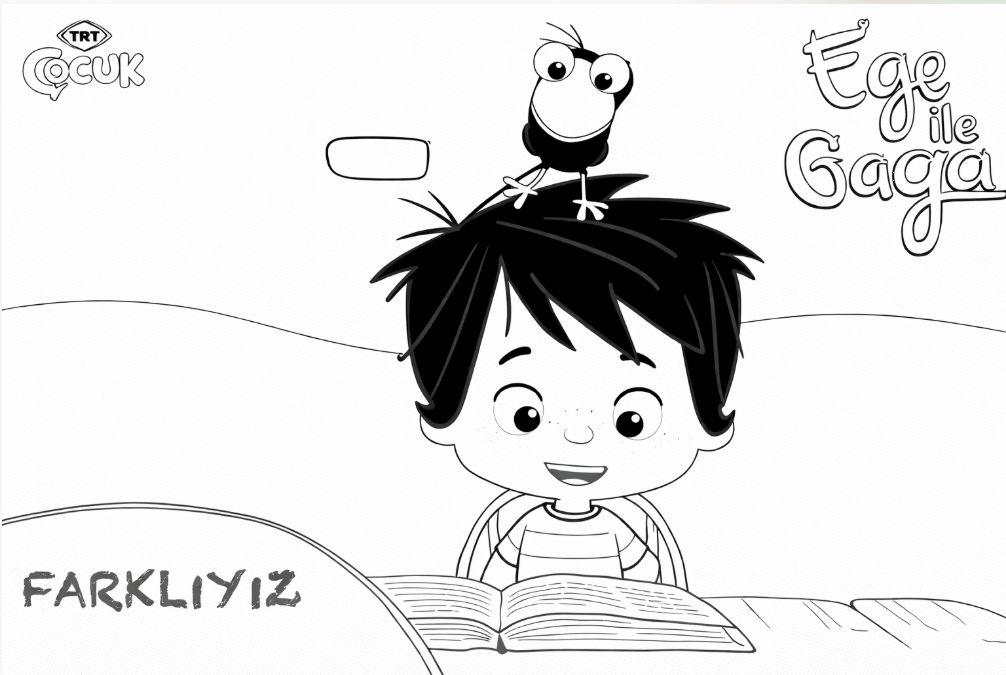 Okul Öncesi Doğa Keşfi Boyama Kağıdı - Preschool Nature Discovery Coloring Page - ورقة تلوين اكتشاف الطبيعة لمرحلة ما قبل المدرسة