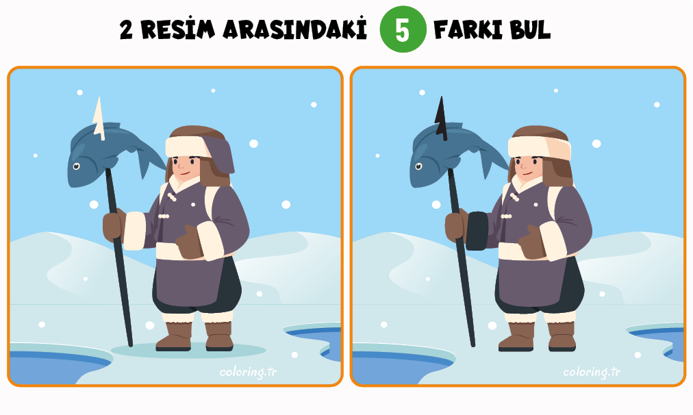 Fark Bulmaca - 2 Resim Arasındaki 5 Fark