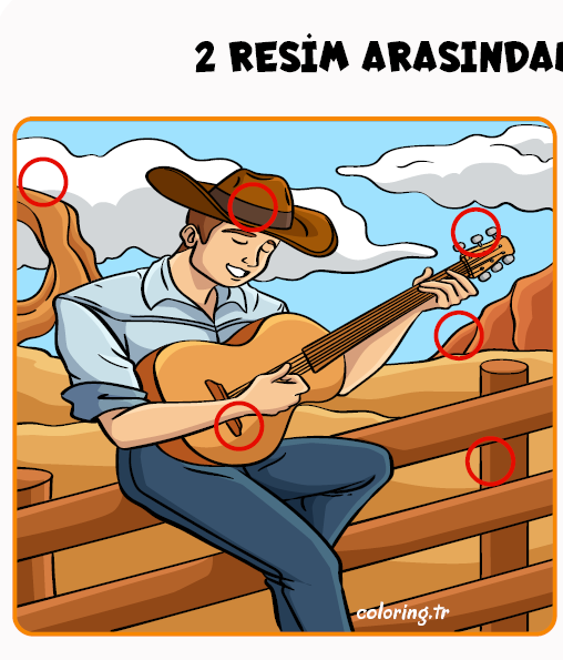 2 Resim Arasındaki Farklar - 2 Resim arasındaki Fark Bulmacaları