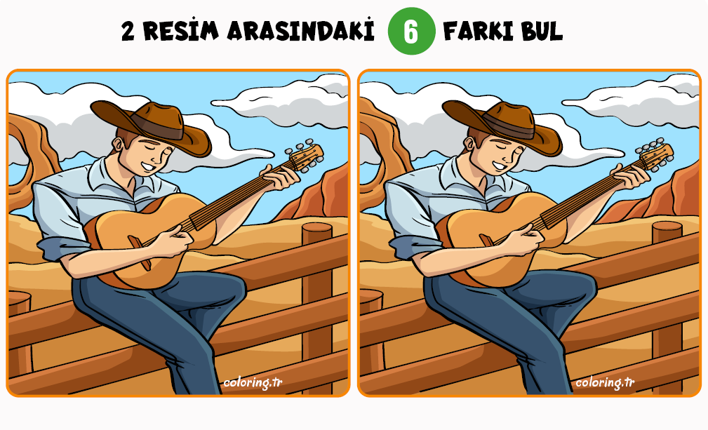 2 Resim Arasındaki Farklar - 2 Resim arasındaki Fark Bulmacaları