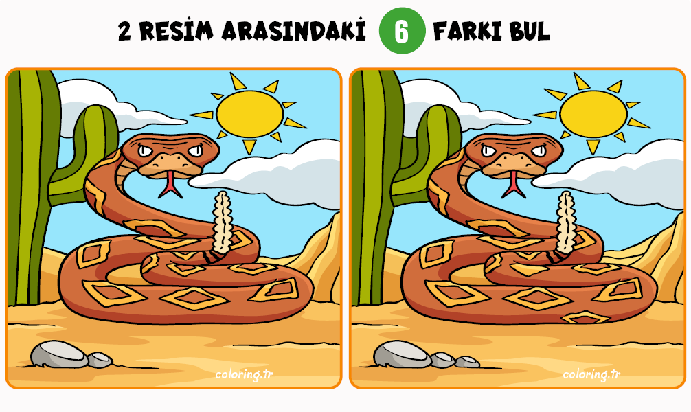 2 Resim Arasındaki Farklar - 2 Resim arasındaki Fark Bulmacaları