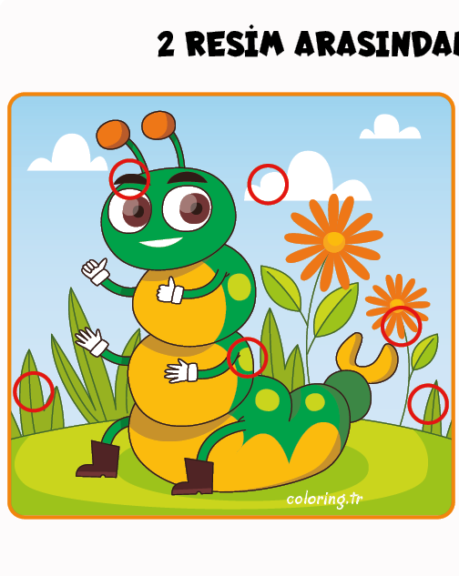 2 Resim Arasındaki Farklar - 2 Resim arasındaki Fark Bulmacaları