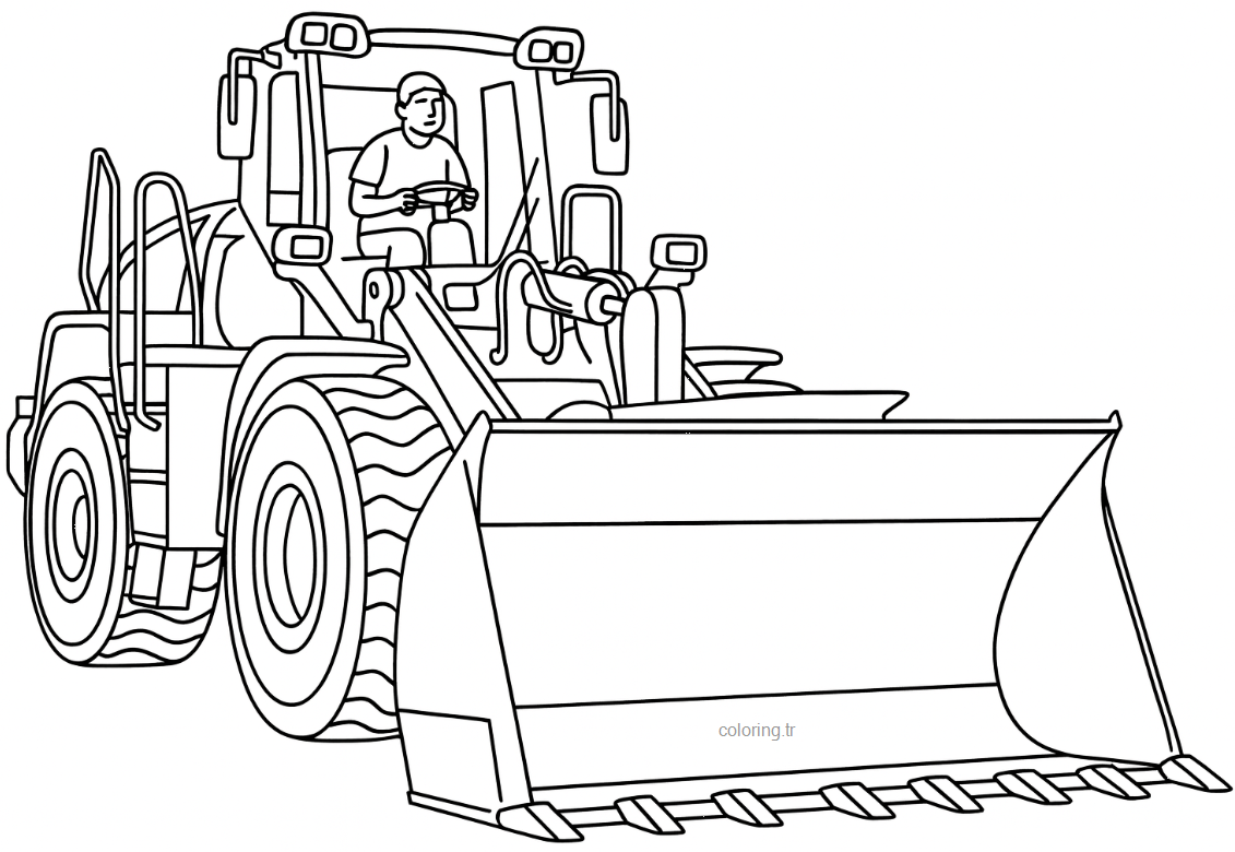 İş makineleri boyama