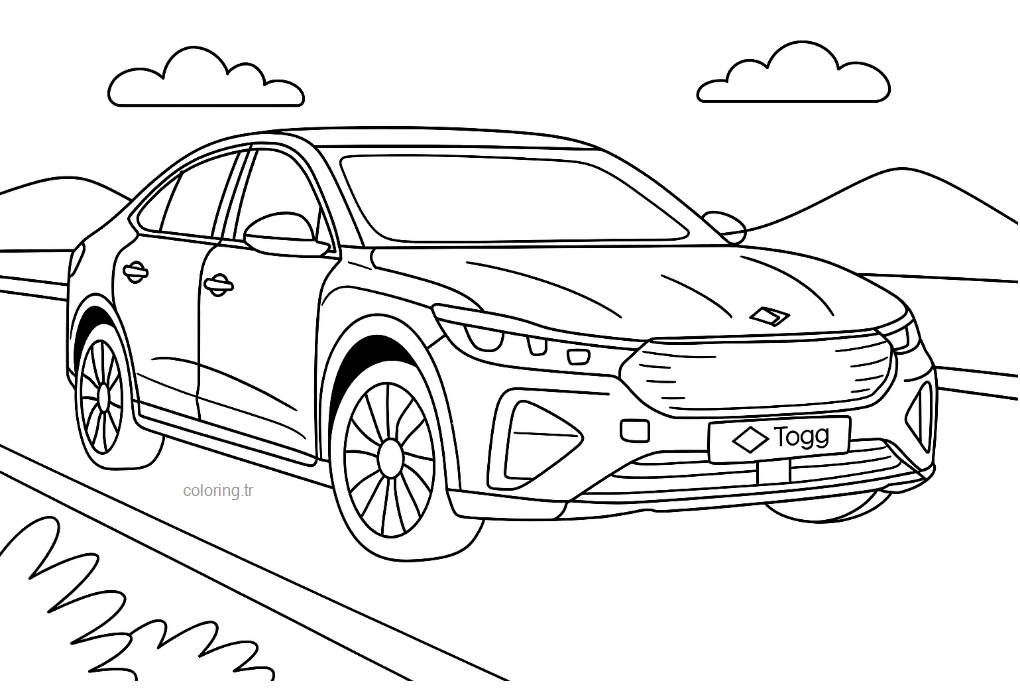 Togg Boyama - Togg T10F Boyama Resimleri