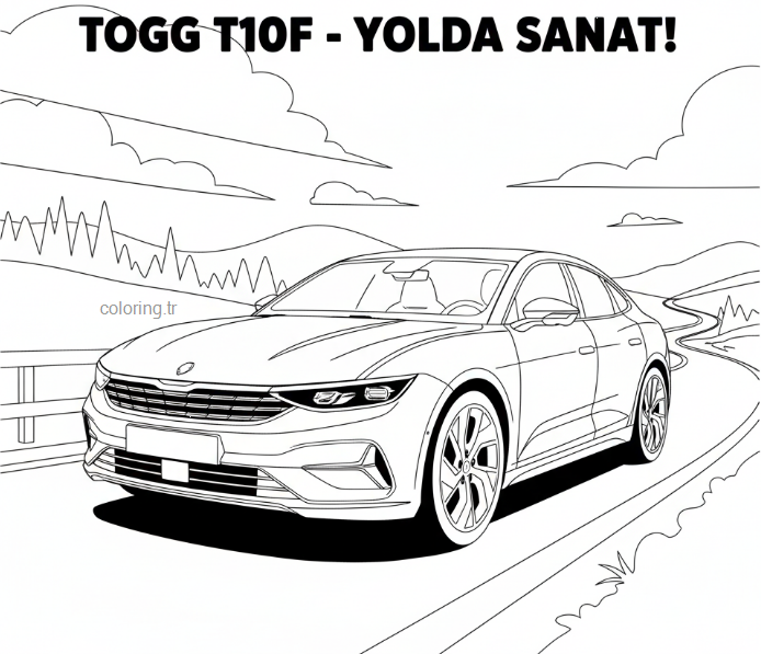Togg Boyama - Togg T10F Boyama Sayfası