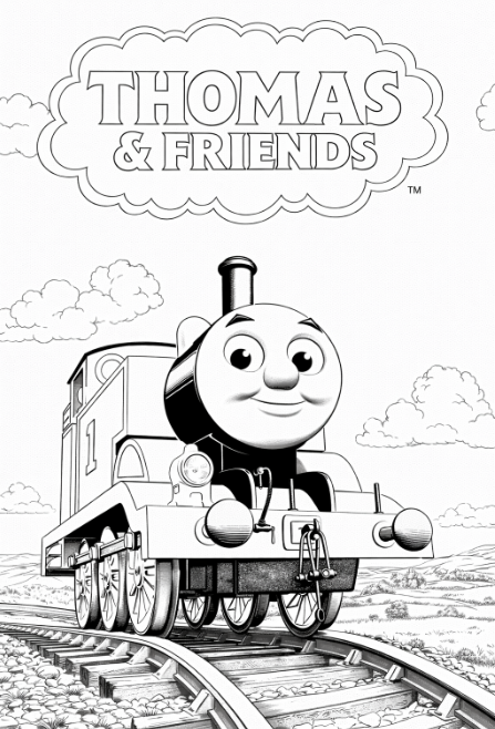 Thomas Boyama Sayfası - Thomas the Tank Engine Coloring Pages - صفحات تلوين توماس والأصدقاء