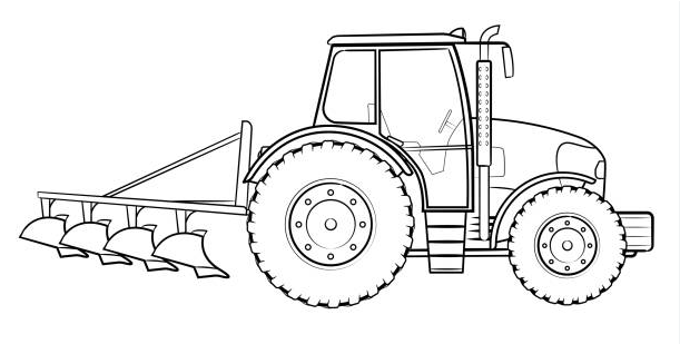 Traktör Boyama Resimleri İndir