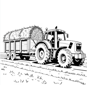 Traktör Boyama Resimleri İndir