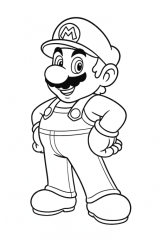 Süper Mario Boyama Resimleri